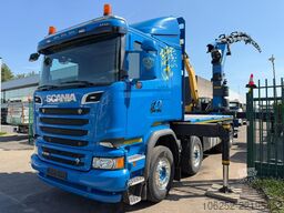 Scania R580 V8 8x4 + (32.5m) CRANE PALFINGER PK 78002-...