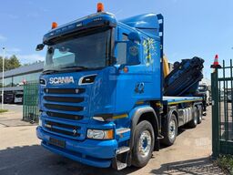 Scania R580 V8 8x4 + (32.5m) CRANE PALFINGER PK 78002-...