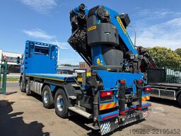 Scania R580 V8 8x4 + (32.5m) CRANE PALFINGER PK 78002-...