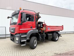 MAN TGS 18.400 4x4 BB TGS 18.400 4x4 BB, Navi, Kran Atlas 120.2E-A3L, Funk