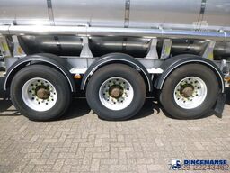 Van Hool Food tank inox 28.5 m3 / 3 comp