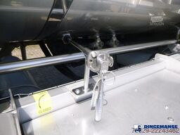Van Hool Food tank inox 28.5 m3 / 3 comp