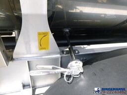 Van Hool Food tank inox 28.5 m3 / 3 comp