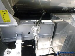 Van Hool Food tank inox 28.5 m3 / 3 comp
