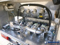 Van Hool Food tank inox 28.5 m3 / 3 comp