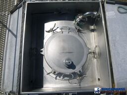 Van Hool Food tank inox 28.5 m3 / 3 comp
