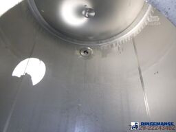 Van Hool Food tank inox 28.5 m3 / 3 comp