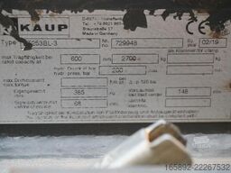 KAUP KAUP 3T253BL-3, Breite 2160 mm