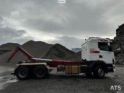 Scania R164 6x4 Hook truck.