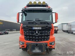 Mercedes-Benz Arocs 8x4 fully plow rigged hook truck w/ underlyi