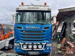 Scania R580 6x2 hook lift truck with JOAB body Repair obj