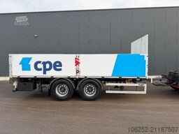 LAG AMM 18.01 - 2-AS AANHANGER 6m20 - GROTE WIELEN ...