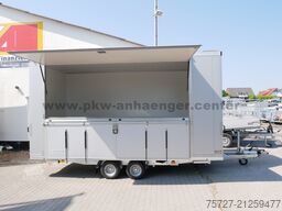 Vezeko Promotionanhänger Messeanhänger Treppe B