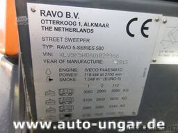 Ravo 580 Euro 5 2-Besen 50km/h Kehrmaschine S