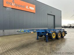 Burg 20FT/3-axles / empty weight: 3.290kg / SAF DISC...