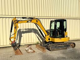 CATERPILLAR 305.5E2 /  Deutsche Maschine / 2 x Löffel