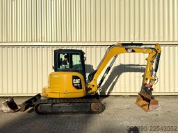 CATERPILLAR 305.5E2 /  Deutsche Maschine / 2 x Löffel