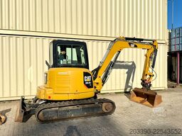 CATERPILLAR 305.5E2 /  Deutsche Maschine / 2 x Löffel
