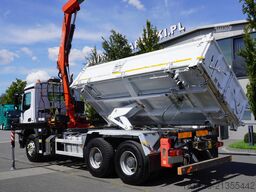 Mercedes-Benz Arocs 2636 / 6x4 / HDS Fassi / 3-Way Tip