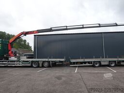 Mercedes-Benz Actros 2542 6x2 machine/car transport combi wit...