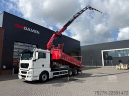 MAN TGX 26.360 6x2 Kipper/Kraan HMF 3220+Flyjib,winch