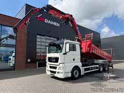 MAN TGX 26.360 6x2 Kipper/Kraan HMF 3220+Flyjib,winch