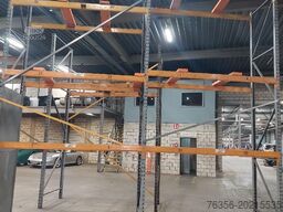 Diversen Occ magazijnrek 500 cm x 125 cm liggers 278 cm