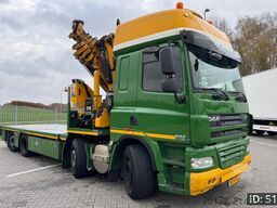 DAF CF 85.410 SC, Euro 5, 8x2 / Hiab 422 EP5 + Radi...