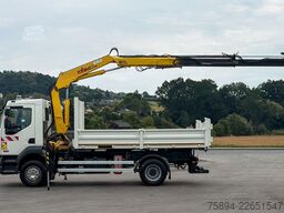 DAF LF 55.220 * Pritsche 4,20 m + KRAN / FUNK