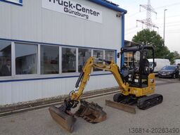 CATERPILLAR 301.7 CR SW + 3 x Löffel