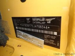 CATERPILLAR 301.7 CR SW + 3 x Löffel