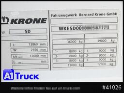 KRONE SD, Mega, Staplerhalterung, Liftachse, Code XL