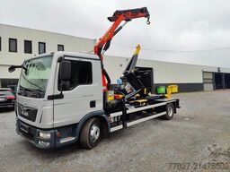 MAN TGL 12.250 City-Abroller Container + Palfinger ...