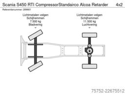 Scania S450 RTI CompressorStandairco Alcoa Retarder