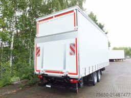 Möslein TPS 11 DL 7,30  neuer Planenanhänger, Ladebordwand + Durchladbar