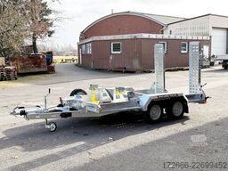 Brian James Trailers DIGGER PLANT 543-3217-35-2-12 | TRACSTRAP | EINZELRAMPEN 320X170CM 3500KG BAUMASCHINENANHÄNGER