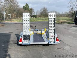 Brian James Trailers DIGGER PLANT 543-3217-35-2-12 | TRACSTRAP | EINZELRAMPEN 320X170CM 3500KG BAUMASCHINENANHÄNGER