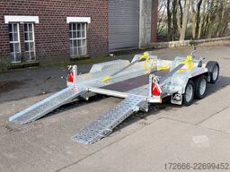 Brian James Trailers DIGGER PLANT 543-3217-35-2-12 | TRACSTRAP | EINZELRAMPEN 320X170CM 3500KG BAUMASCHINENANHÄNGER