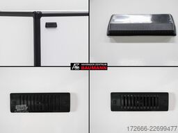 Blyss FS1330/180HTL | SANDWICH PREMIUM | SCHWARZ | WEISS 305X159X180CM 1300KG | SEITENTÜR | KOFFERANHÄNGER