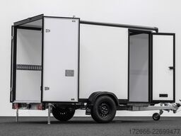 Blyss FS1330/180HTL | SANDWICH PREMIUM | SCHWARZ | WEISS 305X159X180CM 1300KG | SEITENTÜR | KOFFERANHÄNGER