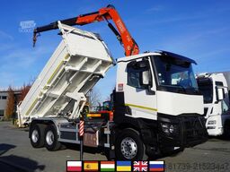 Renault C380 E6 6×4 / HDS Fassi F135 2700 MTH /