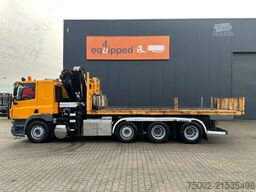 DAF CF 85.410 CF 85.410 8x2 / HMF 3000 K6 crane (30...