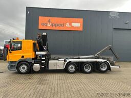 DAF CF 85.410 CF 85.410 8x2 / HMF 3000 K6 crane (30...