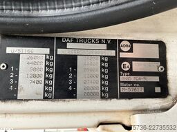 DAF FAN 85 CF 360 HMF 20 Tonmeter laadkraan