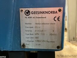 MAN TGS 26.320 Euro 6 Geesink 20m³ + Welvaarts weig...