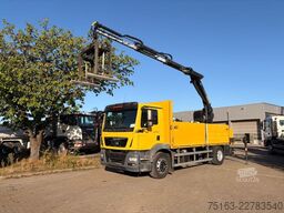 MAN TG-M 18.290 4x2 BL Pritsche Heckkran 3xhydr.Ausc
