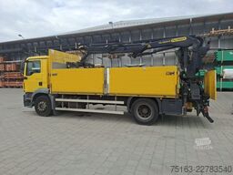 MAN TG-M 18.290 4x2 BL Pritsche Heckkran 3xhydr.Ausc