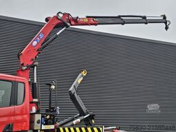 Scania P410 6x2*4 / HOOKLIFT + CRANE / ABROLKIPPER KRAN