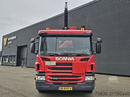 Scania P410 6x2*4 / HOOKLIFT + CRANE / ABROLKIPPER KRAN