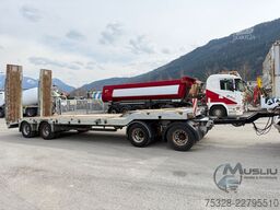 SCHWARZMÜLLER 4 Achs Tieflader hydr. Rampen verbreiterbar Zink